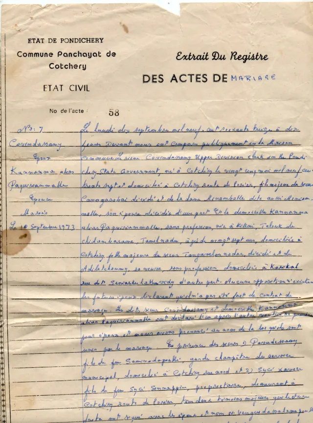 KG Sami Documents
